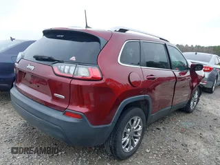 2019 Jeep Cherokee Latitude Plus with VIN 1C4PJLLBXKD278488, listed as a IAAI auction lot 41750218 with 83,203 mi miles. Bid and sale history available at carsss.com. Image 4.