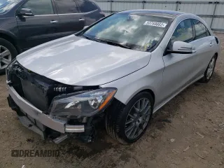 2017 Mercedes-Benz CLA 250 with VIN WDDSJ4EB6HN463837, listed as a Copart auction lot 53769862 with 43,617 mi miles and . Bid and sale history available at DreamBid. Image 2.