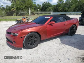 2014 Chevrolet Camaro LT with VIN 2G1FB3D3XE9310849, listed as a Copart auction lot 56575925 with 146,239 mi miles and Salvage title. Bid and sale history available at DreamBid. Image 1.
