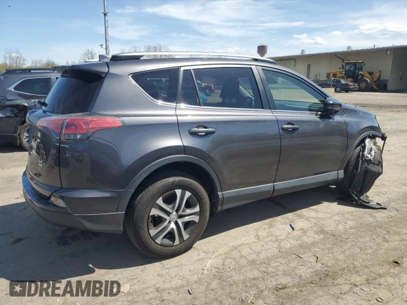 2017 Toyota RAV4 LE with VIN JTMBFREV7HJ167056, listed as a Copart auction lot 54156215 with 93,475 mi miles and Salvage Title. Bid and sale history available at carsss.com. Image 3.