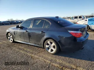 2008 BMW 5 Series 535xi with VIN WBANV93588CZ69801, listed as a Copart auction lot 43981495 with 159,869 mi miles and Salvage Title. Bid and sale history available at carsss.com. Image 2.