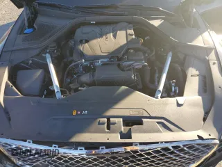 2021 Genesis G80 2.5T with VIN KMTGB4SC5MU046379, listed as a Copart auction lot 77659574 with 30,997 mi miles and Salvage Title. Bid and sale history available at carsss.com. Image 12.