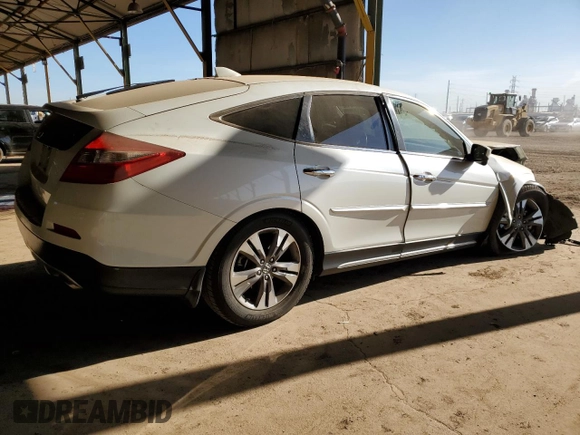 2014 Honda Crosstour EX-L z VIN 5J6TF1H53EL002293, wystawiony jako Copart lot #50240405 z przebiegiem Nie podano mil oraz Szkoda całkowita • Salvage title. Historia ofert i sprzedaży dostępna na DreamBid. Obrazek 3.
