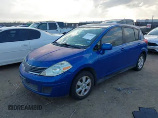 2008 Nissan Versa 1.8 S with VIN 3N1BC13E58L400361, listed as a IAAI auction lot 41114622 with 240,518 mi miles. Bid and sale history available at carsss.com. Image 6.