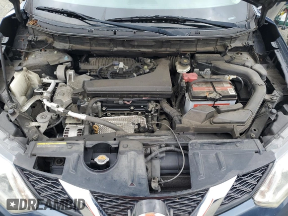 2016 Nissan Rogue SV with VIN 5N1AT2MT7GC844620, listed as a Copart auction lot 48819295 with 88,431 mi miles and Salvage Title. Bid and sale history available at carsss.com. Image 12.
