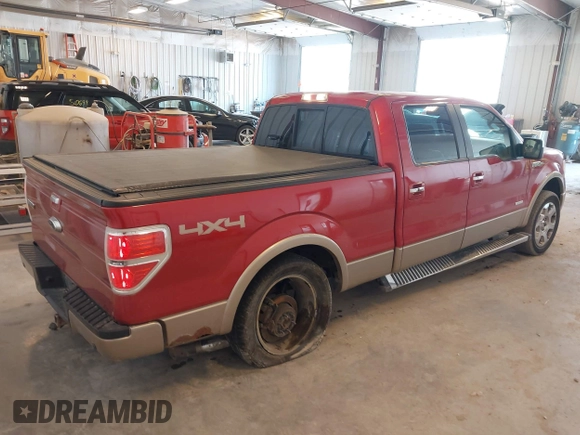 2012 Ford F-150 XL with VIN 1FTFW1ET1CFB33711, listed as a IAAI auction lot 42090971 with 231,691 mi miles and . Bid and sale history available at DreamBid. Image 4.