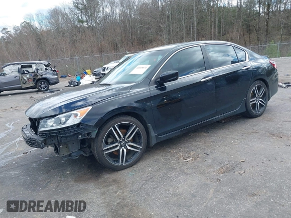 2016 Honda Accord Sport z VIN 1HGCR2F59GA111735, wystawiony jako IAAI lot #41669071 z przebiegiem 108 082 mil mil oraz . Historia ofert i sprzedaży dostępna na DreamBid. Obrazek 19.