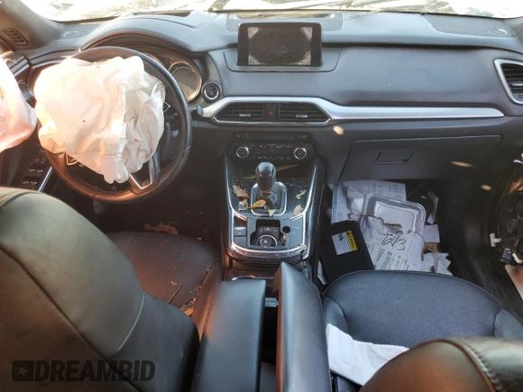 2016 Mazda CX-9 Grand Touring with VIN JM3TCADY3G0122945, listed as a Copart auction lot 87018034 with Not Provided miles and Salvage Title. Bid and sale history available at DreamBid. Image 8.