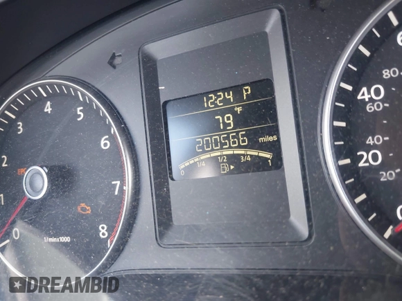 2012 Volkswagen Jetta SE z VIN 3VWDX7AJ7CM362001, wystawiony jako IAAI lot #42209146 z przebiegiem 200 566 mil mil oraz . Historia ofert i sprzedaży dostępna na DreamBid. Obrazek 7.