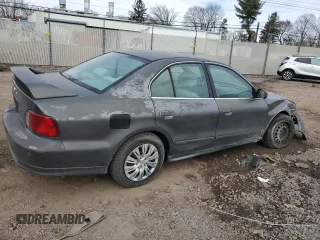 2003 Mitsubishi Galant ES with VIN 4A3AA46G93E160573, listed as a Copart auction lot 46107495 with Not Provided miles and Salvage Title. Bid and sale history available at DreamBid. Image 3.