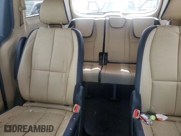 2020 Kia Sedona EX with VIN KNDMB5C11L6575173, listed as a Copart auction lot 80543714 with 34,436 mi miles and Non Repairable. Bid and sale history available at carsss.com. Image 10.