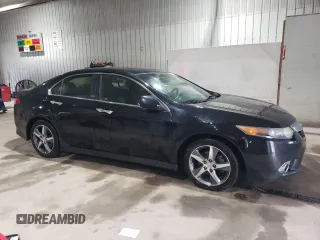 2012 Acura TSX Special Edition with VIN JH4CU2F85CC027433, listed as a Copart auction lot 62903415 with 221,561 mi miles and Salvage title. Bid and sale history available at DreamBid. Image 4.