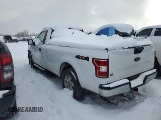 2018 Ford F-150 XL with VIN 1FTMF1E57JKD40343, listed as a Copart auction lot 82541434 with 140,533 mi miles and Salvage Title. Bid and sale history available at carsss.com. Image 2.
