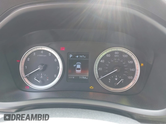 2018 Hyundai Sonata SE z VIN 5NPE24AF3JH614846, wystawiony jako IAAI lot #42363289 z przebiegiem 71 754 mil mil oraz . Historia ofert i sprzedaży dostępna na DreamBid. Obrazek 7.