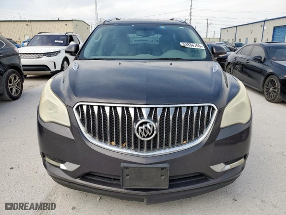 2014 Buick Enclave Leather with VIN 5GAKRBKD6EJ167086, listed as a Copart auction lot 53836765 with 243,964 mi miles and Clean Title. Bid and sale history available at carsss.com. Image 5.