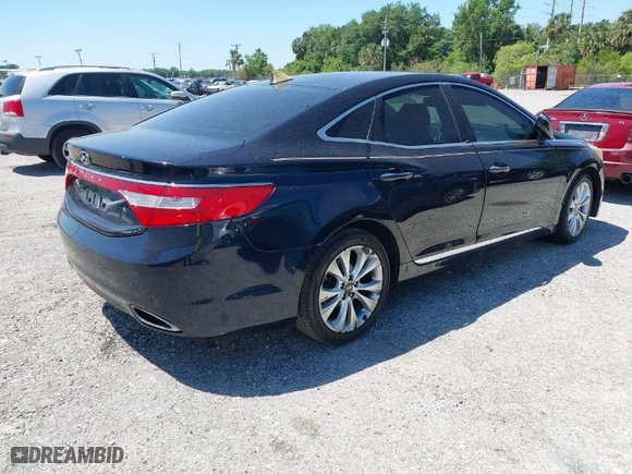 2012 Hyundai Azera with VIN KMHFG4JG9CA166469, listed as a IAAI auction lot 42054553 with 117,244 mi miles. Bid and sale history available at carsss.com. Image 4.