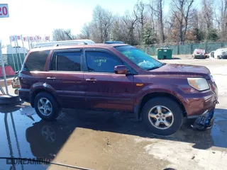 2007 Honda Pilot EX-L with VIN 5FNYF18777B011257, listed as a IAAI auction lot 41858928 with 192,832 mi miles. Bid and sale history available at carsss.com. Image 13.