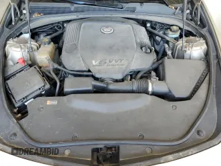 2014 Cadillac CTS Luxury AWD with VIN 1G6AX5S38E0130350, listed as a Copart auction lot 56565825 with 167,699 mi miles and Salvage title. Bid and sale history available at DreamBid. Image 11.