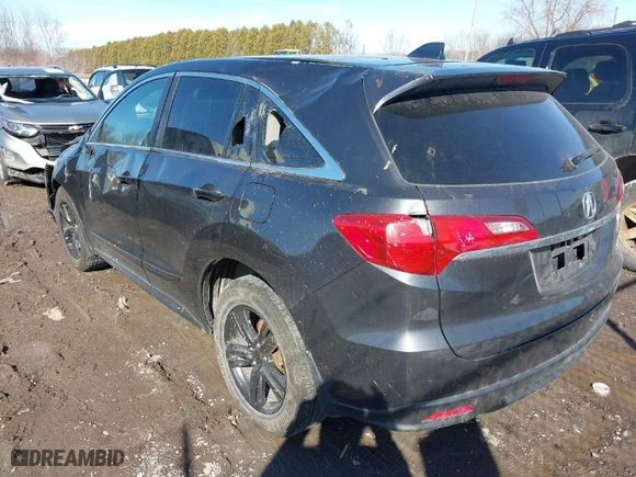 2015 Acura RDX Tech Pkg with VIN 5J8TB4H56FL019692, listed as a IAAI auction lot 41747904 with 143,254 mi miles. Bid and sale history available at carsss.com. Image 3.