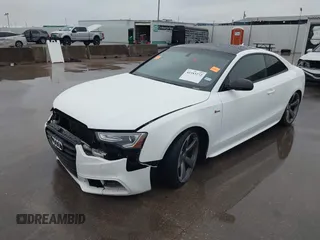 2015 Audi S5 Premium Plus with VIN WAUCGAFR0FA060672, listed as a IAAI auction lot 41183272 with 123,231 mi miles. Bid and sale history available at carsss.com. Image 22.