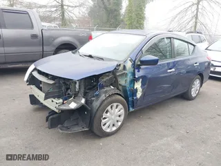 2019 Nissan Versa Sedan SV with VIN 3N1CN7AP2KL810791, listed as a IAAI auction lot 41324407 with 48,382 mi miles. Bid and sale history available at carsss.com. Image 2.