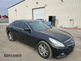 2015 Infiniti Q40 with VIN JN1CV6AR4FM521595, listed as a Copart auction lot 75640594 with 162,311 mi miles and Salvage Title. Bid and sale history available at carsss.com. Image 4.