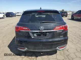 2017 Acura RDX w/Technology Pkg with VIN 5J8TB4H51HL036242, listed as a Copart auction lot 52037805 with 97,962 mi miles and Salvage Title. Bid and sale history available at carsss.com. Image 6.