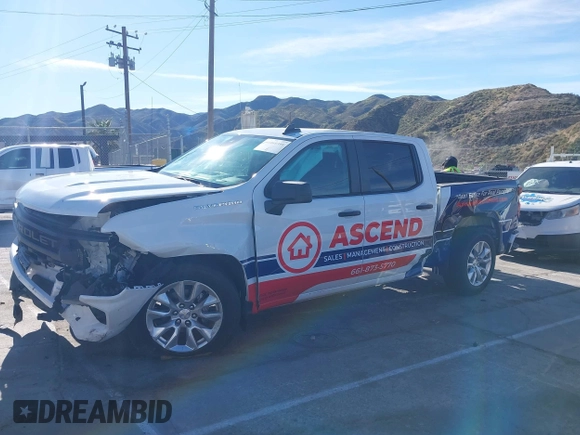 2024 Chevrolet Silverado 1500 Custom with VIN 1GCPABEK2RZ137144, listed as a IAAI auction lot 41868390 with 16,536 mi miles and . Bid and sale history available at DreamBid. Image 14.