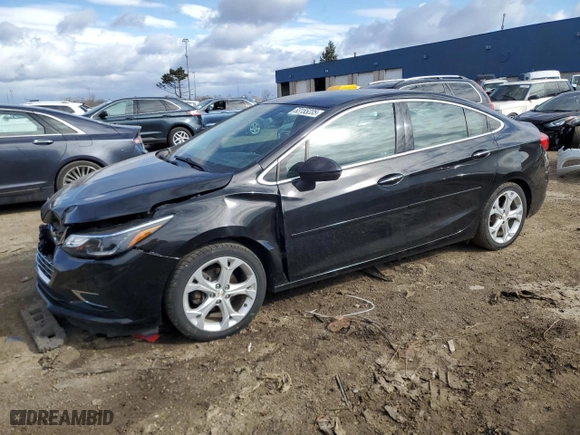 2016 Chevrolet Cruze Premier with VIN 1G1BG5SM7G7280480, listed as a Copart auction lot 53155235 with 110,083 mi miles and Clean Title. Bid and sale history available at carsss.com. Image 1.