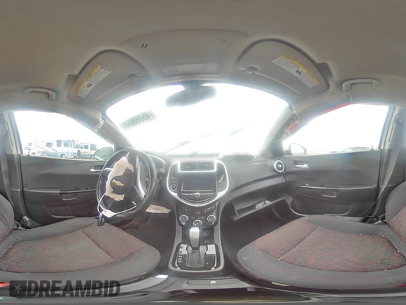 2017 Chevrolet Sonic LT with VIN 1G1JD6SB0H4154389, listed as a Copart auction lot 46086095 with 142,314 mi miles and Salvage Title. Bid and sale history available at carsss.com. Image 12.