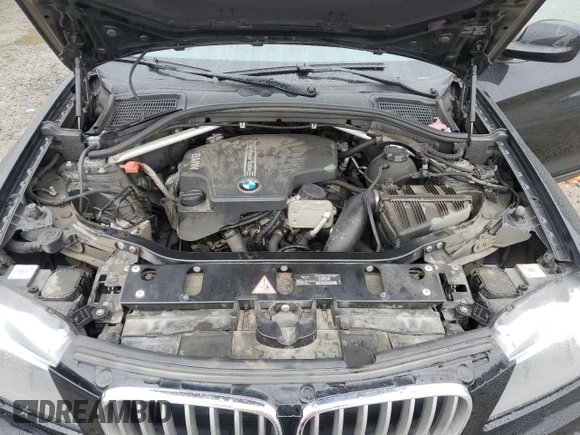 2013 BMW X3 xDrive28i with VIN 5UXWX9C52D0A31629, listed as a Copart auction lot 55024125 with 90,189 mi miles and Clean Title. Bid and sale history available at carsss.com. Image 12.