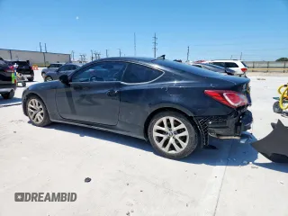2013 Hyundai Genesis Coupe 2.0T with VIN KMHHT6KD5DU090446, listed as a Copart auction lot 61403395 with 81,331 mi miles and Salvage title. Bid and sale history available at DreamBid. Image 2.