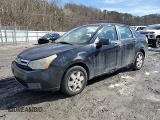 2010 Ford Focus S with VIN 1FAHP3EN7AW251154, listed as a Copart auction lot 44527545 with 107,058 mi miles and Salvage Title. Bid and sale history available at carsss.com. Image 1.