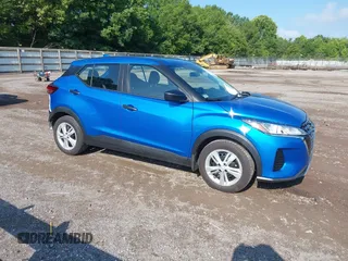 2021 Nissan Kicks S z VIN 3N1CP5BV7ML541315, wystawiony jako IAAI lot #42646567 z przebiegiem 38 117 mil mil oraz . Historia ofert i sprzedaży dostępna na DreamBid. Obrazek 1.