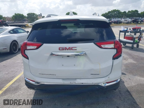 2024 GMC Terrain SLT with VIN 3GKALVEG2RL279907, listed as a IAAI auction lot 41951454 with 22,325 mi miles. Bid and sale history available at carsss.com. Image 6.