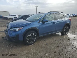 2023 Subaru Crosstrek Limited with VIN JF2GTHMC2PH260955, listed as a Copart auction lot 47711635 with 28,452 mi miles and Salvage Title. Bid and sale history available at carsss.com. Image 1.