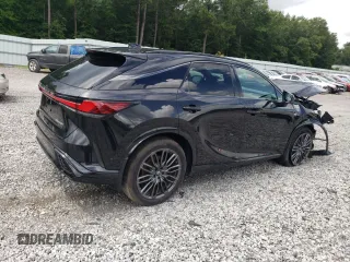 2023 Lexus RX with VIN 2T2BCMEA0PC007390, listed as a Copart auction lot 64783984 with 9,936 mi miles and Salvage Title. Bid and sale history available at carsss.com. Image 3.