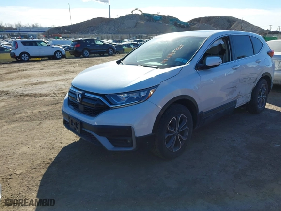 2022 Honda CR-V EX with VIN 2HKRW2H59NH640011, listed as a IAAI auction lot 41448725 with 45,131 mi miles. Bid and sale history available at carsss.com. Image 18.