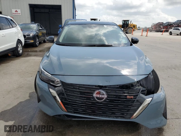 2024 Nissan Sentra SR with VIN 3N1AB8DV0RY336286, listed as a Copart auction lot 58402525 with 13,113 mi miles and Salvage title. Bid and sale history available at DreamBid. Image 5.