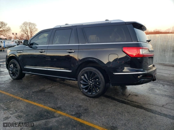 2020 Lincoln Navigator L Black Label with VIN 5LMJJ3TTXLEL07264, listed as a Copart auction lot 85087844 with 55,109 mi miles and Salvage Title. Bid and sale history available at carsss.com. Image 2.