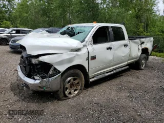 2012 Ram 2500 SLT with VIN 3C6UD5JL8CG260150, listed as a Copart auction lot 61574705 with Not provided miles and Salvage title. Bid and sale history available at DreamBid. Image 1.