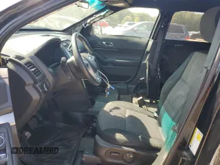 2014 Ford Utility Police Interceptor with VIN 1FM5K8AR2EGB59317, listed as a Copart auction lot 75185614 with 0 mi miles and Salvage Title. Bid and sale history available at carsss.com. Image 7.