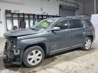 2017 GMC Terrain SLE with VIN 2GKFLTEK1H6190220, listed as a Copart auction lot 88753315 with 115,735 mi miles and Salvage Title. Bid and sale history available at carsss.com. Image 1.