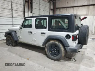 2018 Jeep Wrangler Unlimited Sport S z VIN 1C4HJXDGXJW181719, wystawiony jako Copart lot #56725795 z przebiegiem 87 523 mil mil oraz Szkoda całkowita • Salvage title. Historia ofert i sprzedaży dostępna na DreamBid. Obrazek 2.