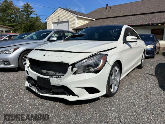 2016 Mercedes-Benz CLA with VIN WDDSJ4GB6GN368254, listed as a Copart auction lot 70011453 with 122,676 mi miles. Bid and sale history available at carsss.com. Image 2.