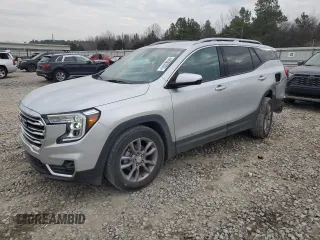 2022 GMC Terrain SLT with VIN 3GKALPEVXNL272367, listed as a Copart auction lot 44560335 with 43,971 mi miles and Salvage Title. Bid and sale history available at carsss.com. Image 1.