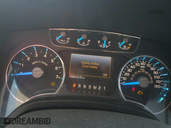 2013 Ford F-150 XL with VIN 1FTFW1ET7DFB36050, listed as a Copart auction lot 53604515 with 193,410 mi miles and Clean Title. Bid and sale history available at carsss.com. Image 9.