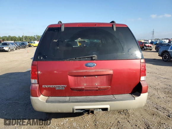 2005 Ford Expedition Eddie Bauer with VIN 1FMPU17555LA40702, listed as a Copart auction lot 84394414 with 216,043 mi miles and Salvage Title. Bid and sale history available at carsss.com. Image 6.