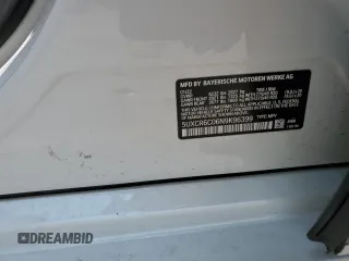 2022 BMW X5 xDrive40i with VIN 5UXCR6C06N9K96399, listed as a Copart auction lot 59893805 with 41,906 mi miles and Salvage title. Bid and sale history available at DreamBid. Image 13.