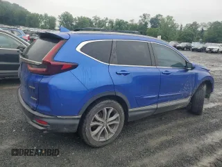 2020 Honda CR-V with VIN NY77082, listed as a Copart auction lot 61235655 with 52,250 mi miles and Salvage title. Bid and sale history available at DreamBid. Image 3.